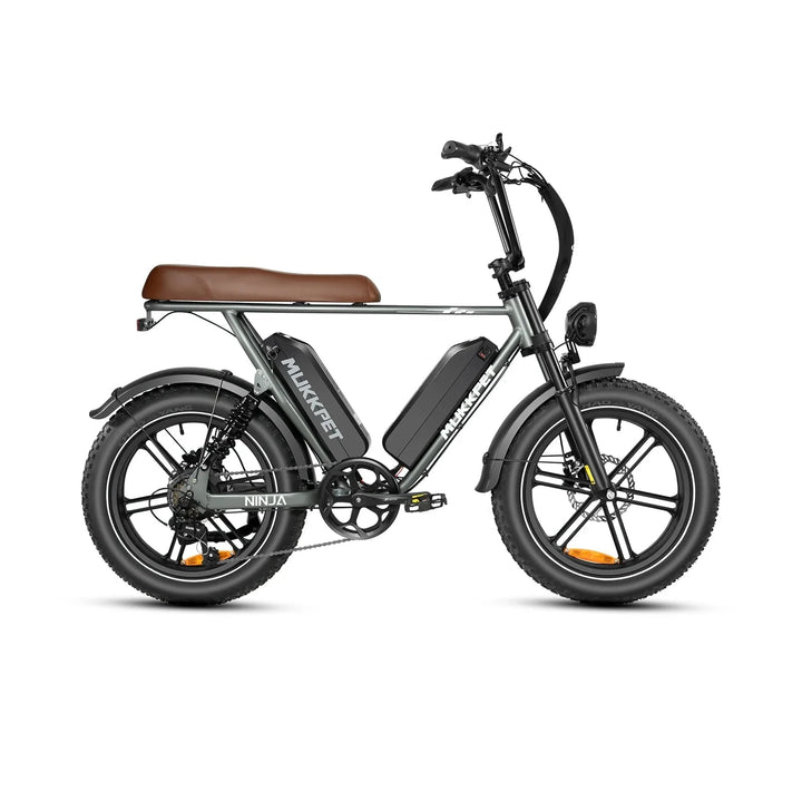 Mukkpet NINJA Moped-Style E-Bike  48V15AH | 750W motor
